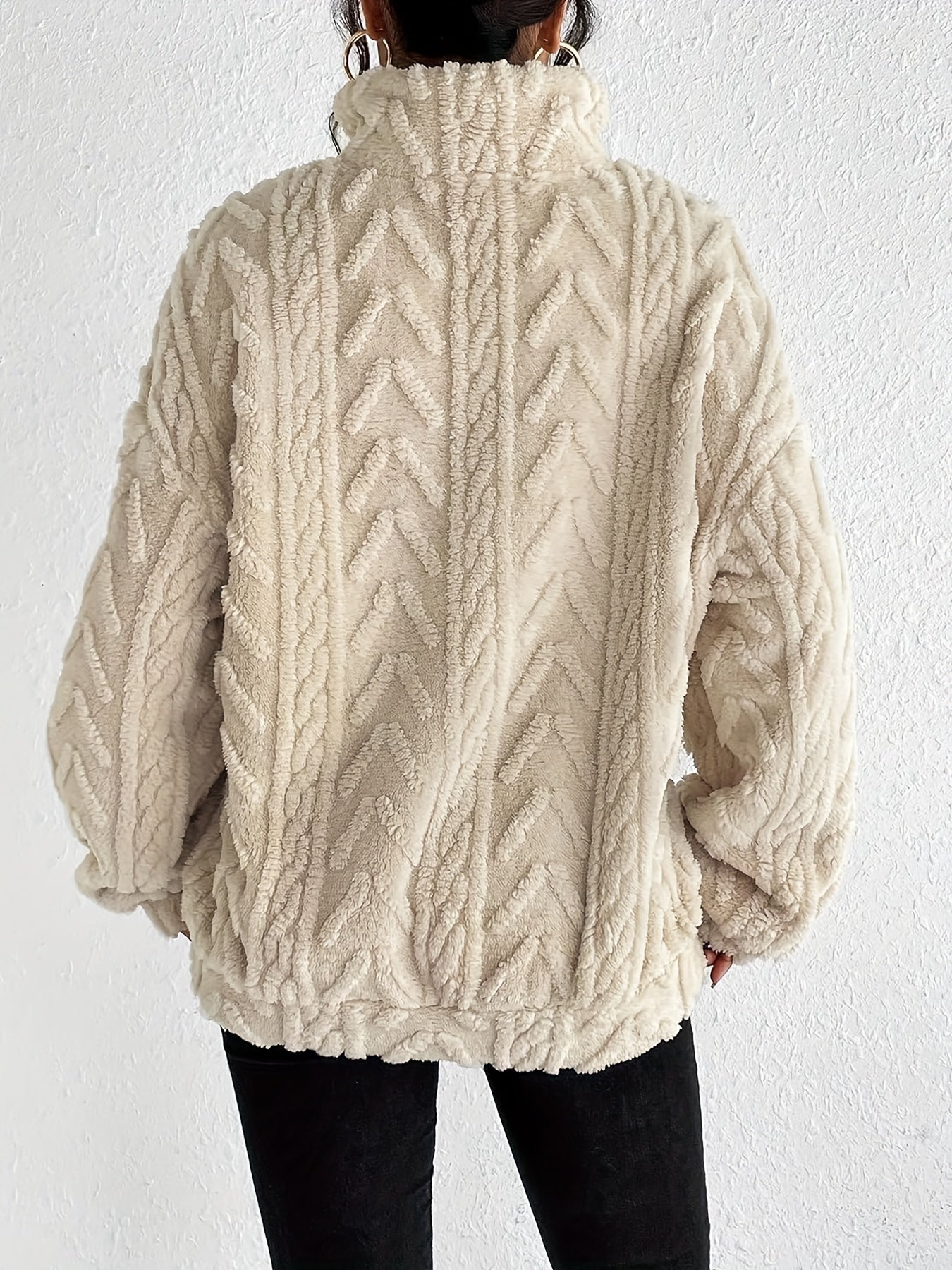 Aila - Blød Zip Sweater