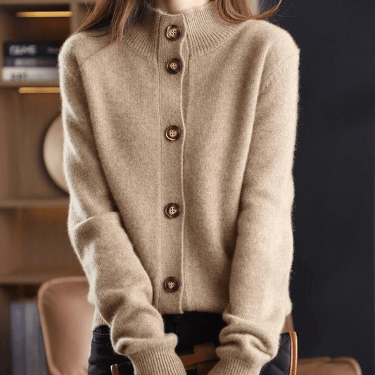 Anny - Luksuriøs Strikket Cardigan